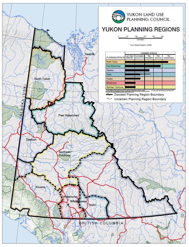 Yukon Planning Regions May 2019
