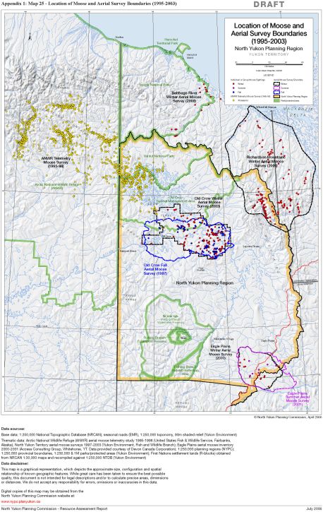 Map 26 - Moose Habitat Suitability, Spring-Summer