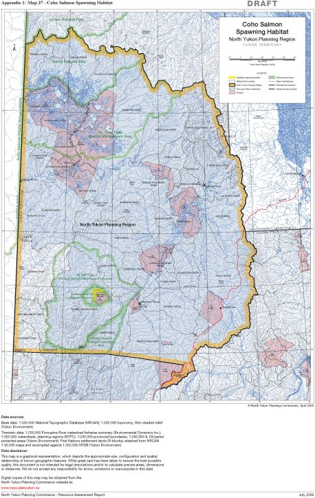 Map 37 - Coho Salmon Spawning Habitat
