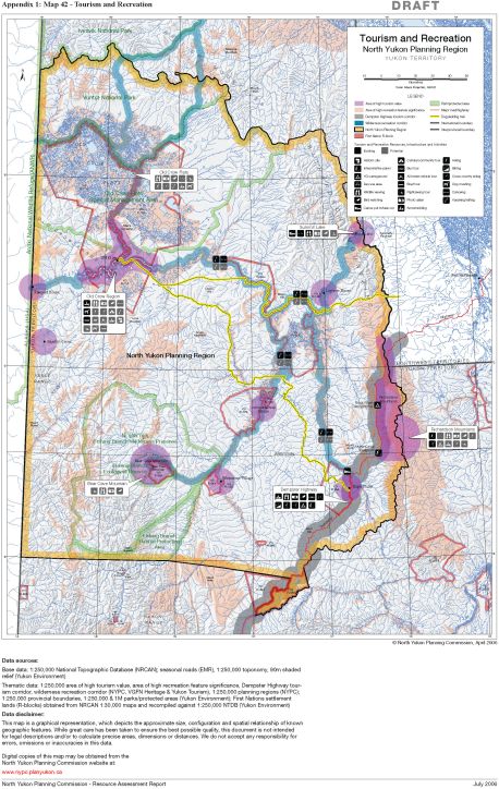 Map 42 - Tourism and Recreation