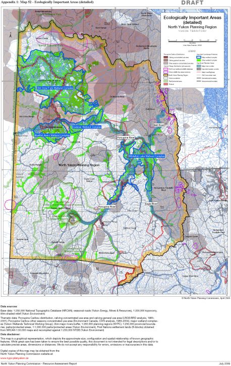 Map 52 - Ecologically Important Areas (detailed)