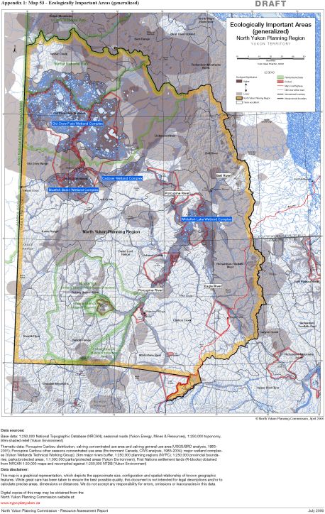 Map 53 - Ecologically Important Areas (generalized
