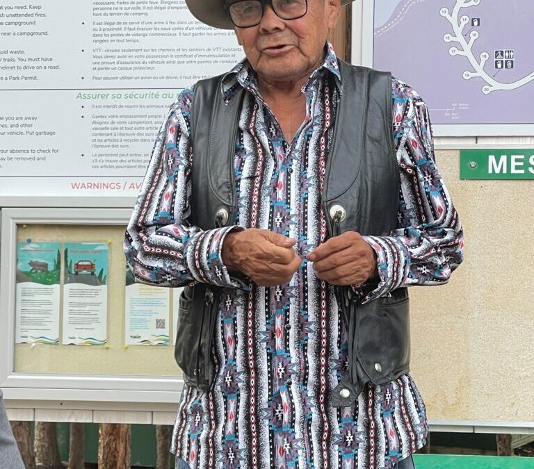 In Memory of Jimmy Johnny, respected First Nation of Nacho Nyäk Dun Elder